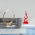 thumbnail image 2 of Portabotellas de vino,Soporte para botellas de vino,soporte para botellas de vino,estante de hierro,Decoración de gabinete de vino tinto de regalo de barra de cocina,Escultura abstracta de, 2 of 8
