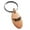 Rose, variant on Stainless Steel Athena Greek Goddess of Wisdom Engraved Small Oval Charm Keychain Keyring