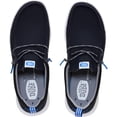 thumbnail image 3 of HEYDUDE Men Wally Hey2O Rib Stretch , Black/Blue, 7, 3 of 6