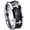 Black Concave, variant on Crosses Concave Black Tungsten Men Ring 10MM