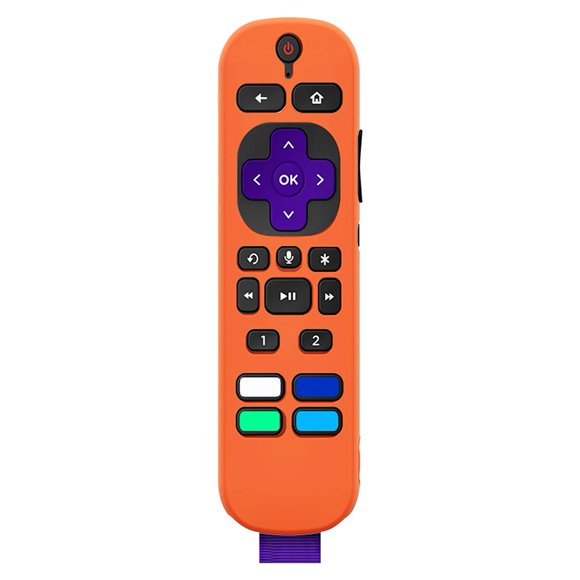 Étui de Protection en Silicone pour Télécommande Vocale Roku Pro 2021