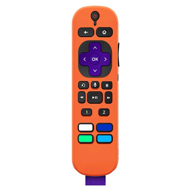 Étui de Protection en Silicone pour Télécommande Vocale Roku Pro 2021