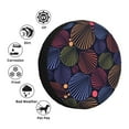 thumbnail image 5 of Balery Colorful Shellstire Cover Waterproof Dust-Proof, Universal Spare Wheel Tire Cover For Trailer, Rv, Suv Truck And Vehicle Camper Accessories-16 Inch, 5 of 9
