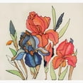 thumbnail image 3 of CafePress - IRIS FLOWER WATERCOLOR - Greeting Cards (Pk of 10) Glossy, 3 of 4