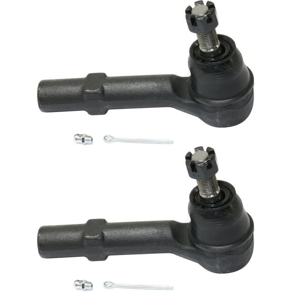 Garage-Pro Front Left & Right Outer Tie Rod End Compatible With Chevrolet Traverse 2009 2010 2011 2012 2013 2014 2015 2016 2017 GMC Acadia 07-16