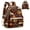 Autumn Book Pumpkin Print, variant on Polyester Lightweight Women Mini Backpack, Fashion Daypack for Travel Work, Autumn Book Pumpkin Print Women Fashion Backpack Purse