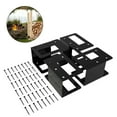 thumbnail image 6 of 4Pcs Adjustable Firewood Storage Rack Heavy Duty Lumber Organizers Holder For Indoor Outdoor Use Space Saving, 6 of 8