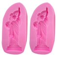 thumbnail image 1 of Here's a polished and professional product description for your **2pcs Lovely Goddess Shape Silicone Mold**:\n\n \n\n**2pcs Lovely Goddess Shape Silicone, 1 of 5