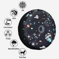 thumbnail image 6 of Kdxio Galaxy2 for Tire Cover Wheel Protectors Tyre Covers Weatherproof Wheel Covers Universal Fit for Trailer Rv SUV Truck Camper Travel Trailers 14 inch, 6 of 8