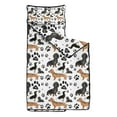 thumbnail image 2 of Dachshund Footprint Toddler Nap Mats for Kids Preschool,Sleeping Mat Bag or Kids,Toddler Sleeping Bag,Toddler Nap Mat or Daycare, 2 of 6