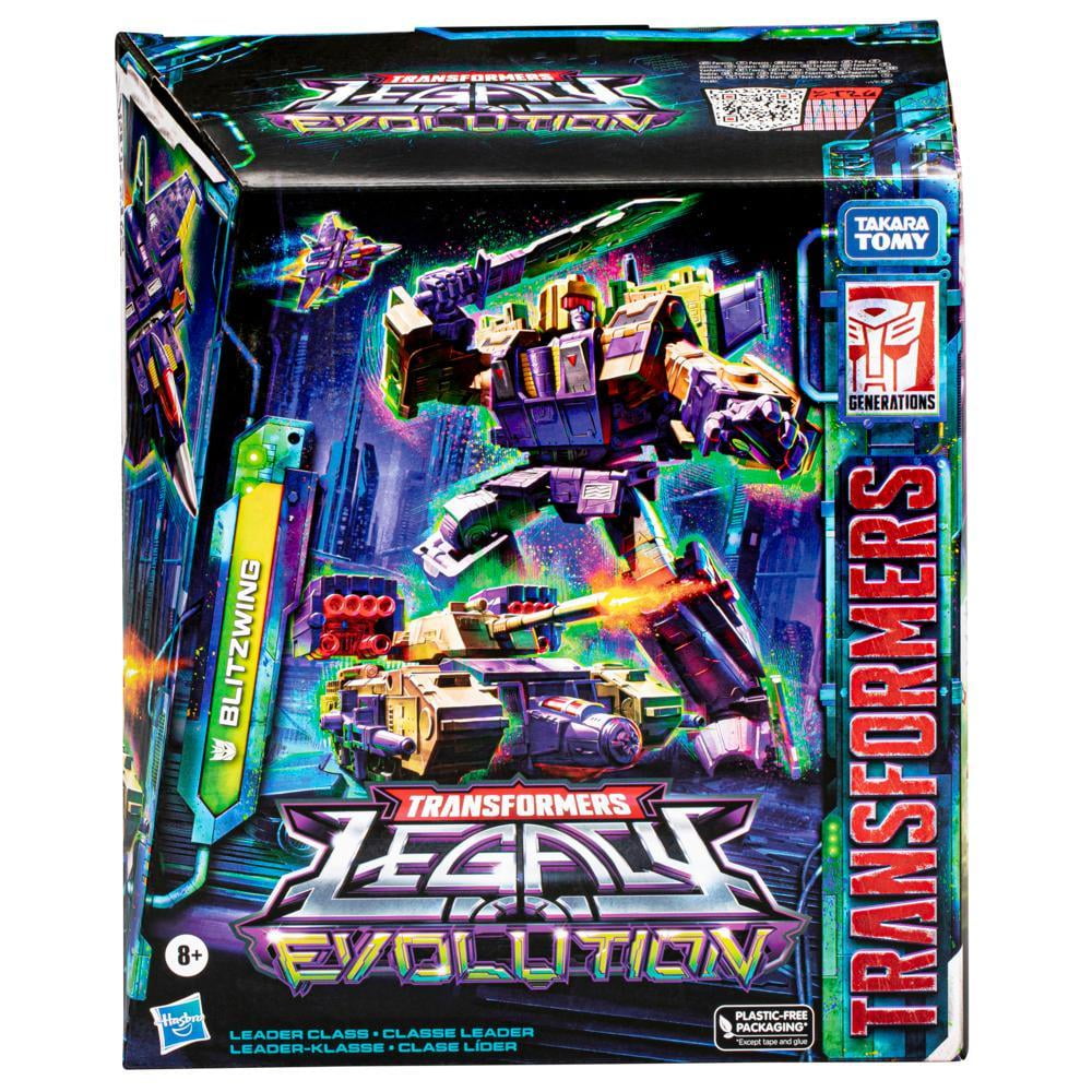 Transformers Legacy Evolution Collectible Blitzwing Action Figures, Plastic, 0 891 lb