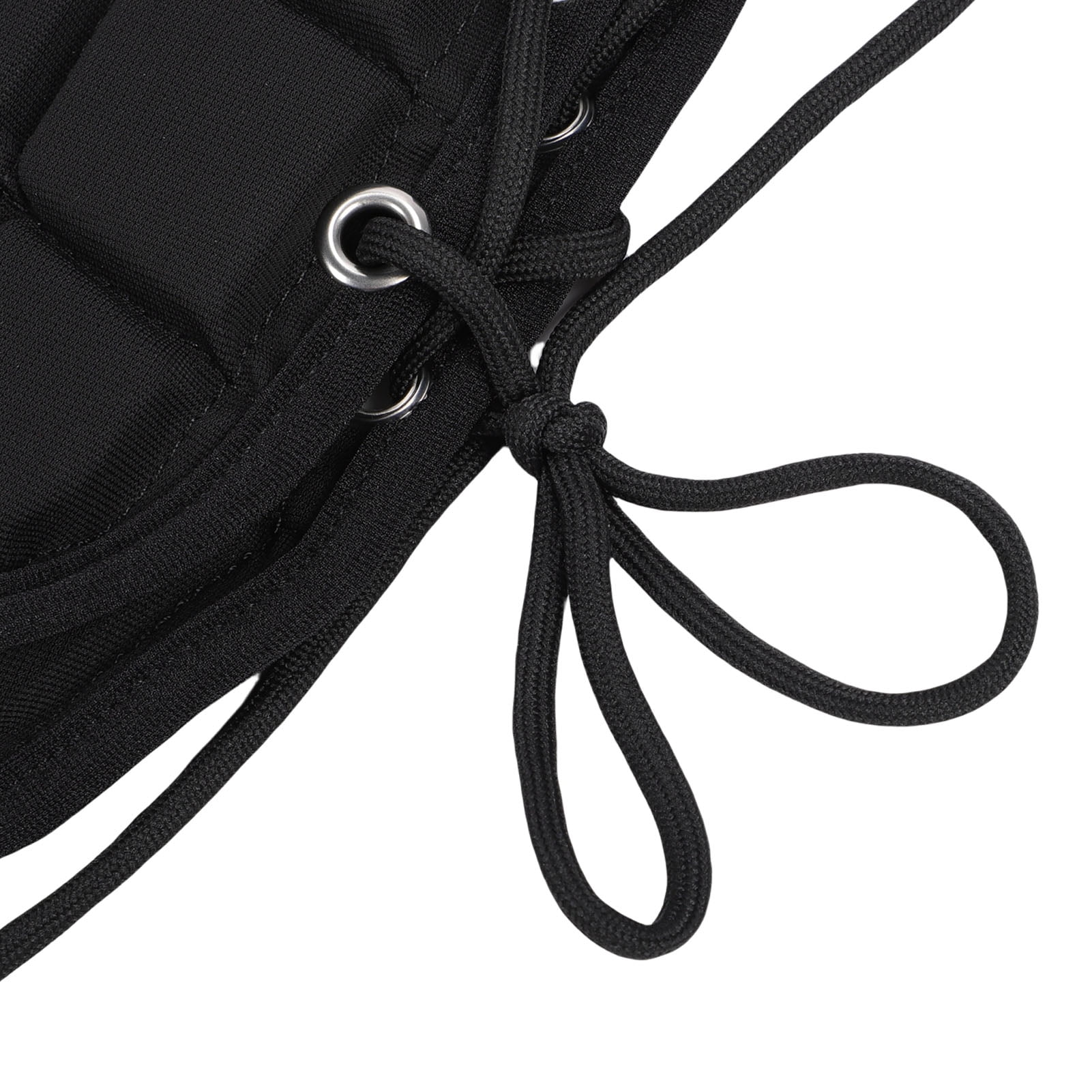 BIMZUC Equestrian Vest Professional Zip Closure Horse Riding Protective Vest Extended Padding Adult Black Size L (24.4 inches / 62 cm)