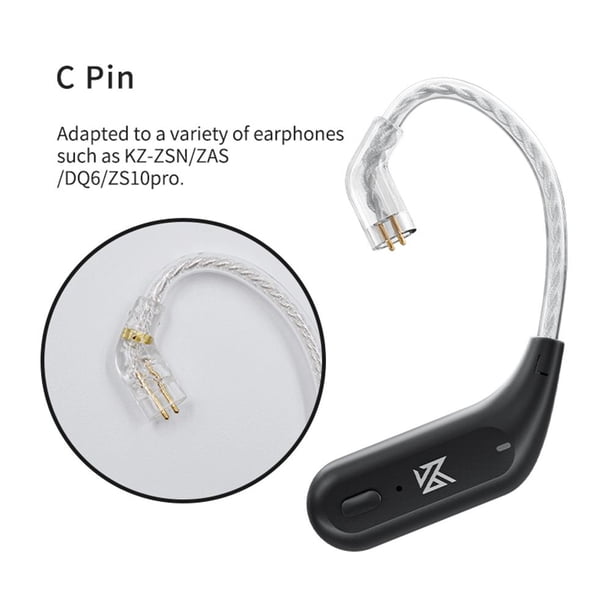AZ09 Ear Hook Bluetooth-compatible 5.2 for ZSN/ZSN PRO/ZS10 PRO (Style C)