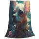 thumbnail image 2 of Fotbe Cute Flower Chihuahua Puppy Manta de Franela Acolchonada con Estampado, Súper Suave y Esponjosa, Extra Grande para Sofá, Cama, Uso Todo el Año-50"x40", 2 of 7