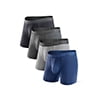 5.5''|Black/Dark Gray/Navy Blue/Heather Gray