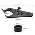 thumbnail image 2 of Control de Crucero de Motocicleta Wdftyju Agarre de Muñeca Universal CNC de Aluminio, 2 of 9