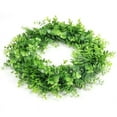 thumbnail image 2 of Guirnalda verde artificial de 40 cm para decoración de puertas, ventanas y paredes: perfecta para bodas y exteriores Nature's Touch, 2 of 8