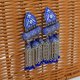 thumbnail image 4 of 2 Pendientes colgantes bohemios largos de aleación de estilo étnico adecuados para damas y niñas, 4 of 4