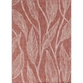 thumbnail image 1 of Unique Loom Botanical Collection Tapis d'Intérieur et d'Extérieur à Tissage Plat, 8 Pieds x 11 Pieds 4 Pouces, Rouge Rouille/gris, 1 of 1
