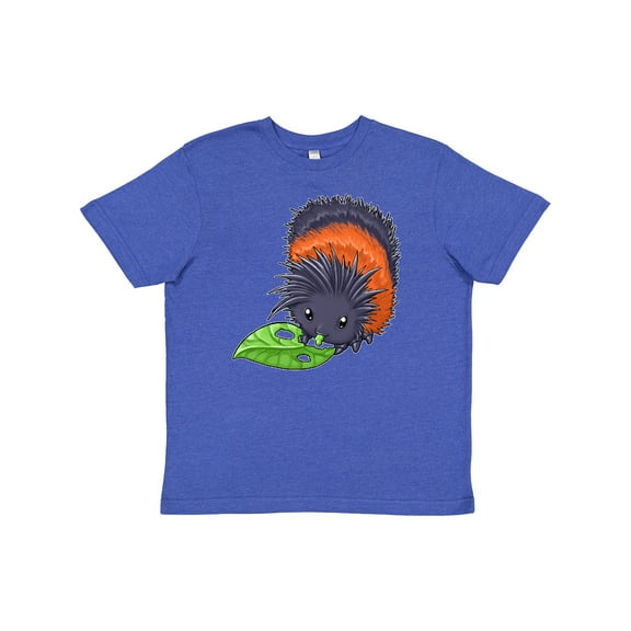 Inktastic Wooly Bear Caterpillar- Cute Baby Insect Youth T-Shirt