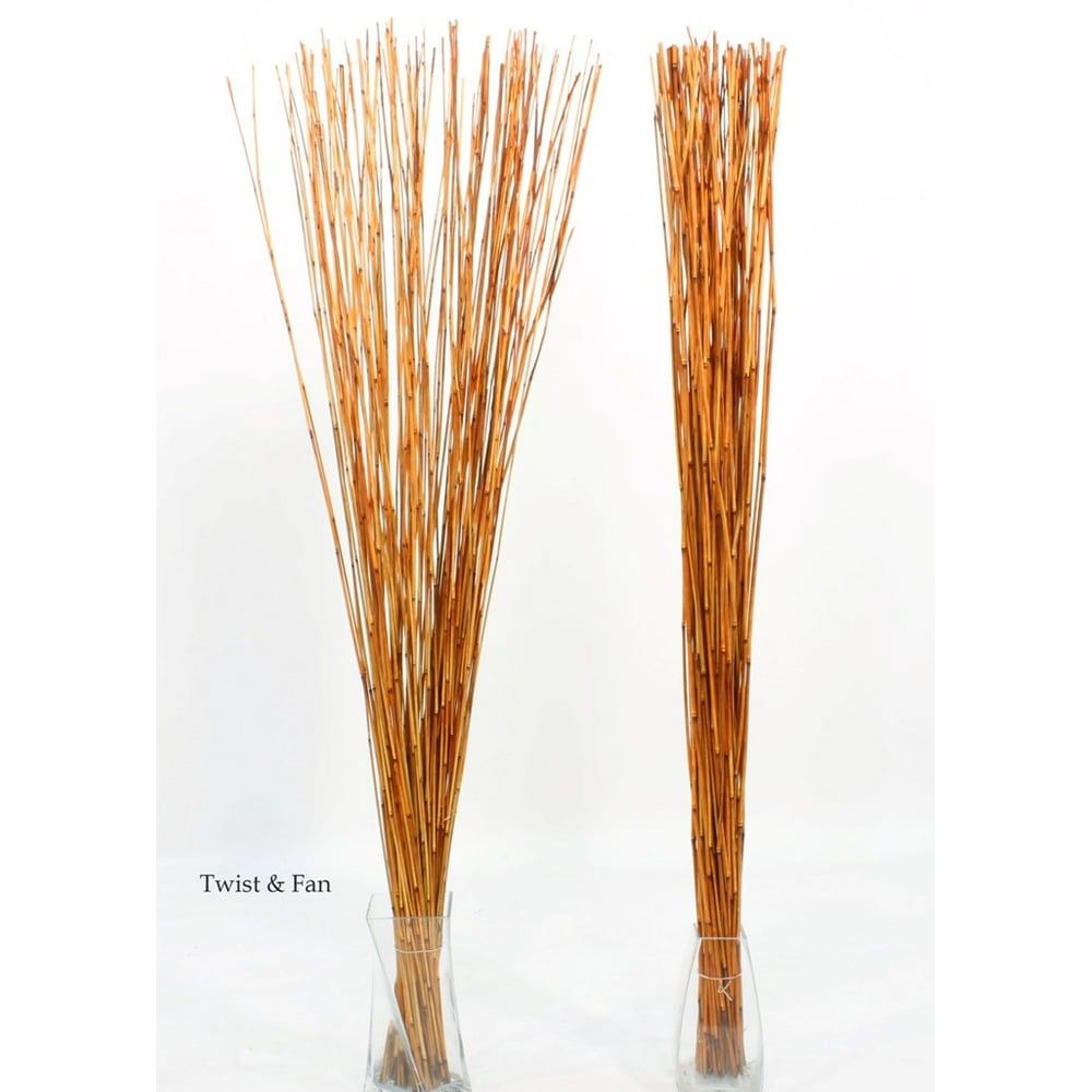 Green Floral Crafts River Reeds, Tall Sticks Approximately 4 ft by 1/8