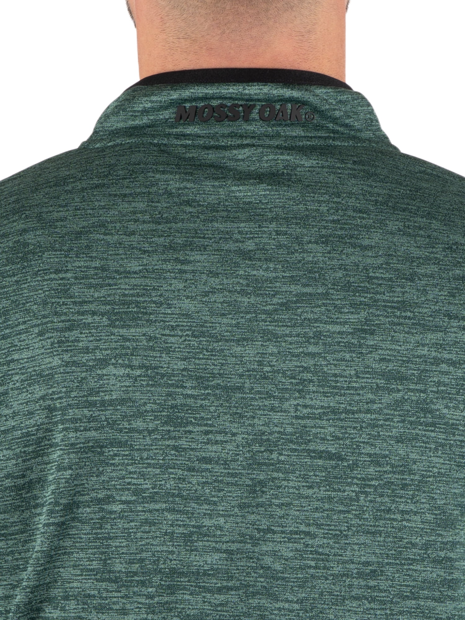 Mossy Oak Men's Fleece Quarter Zip Pullover Sweatshirt, Sizes S-2XL