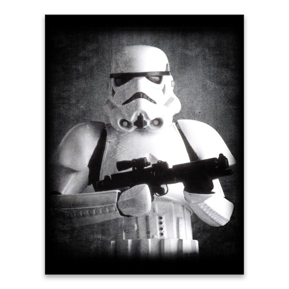 Artissimo Designs - Toile imprimée cadre final Stormtrooper - 6,5 x 8,5 x 5,5 x