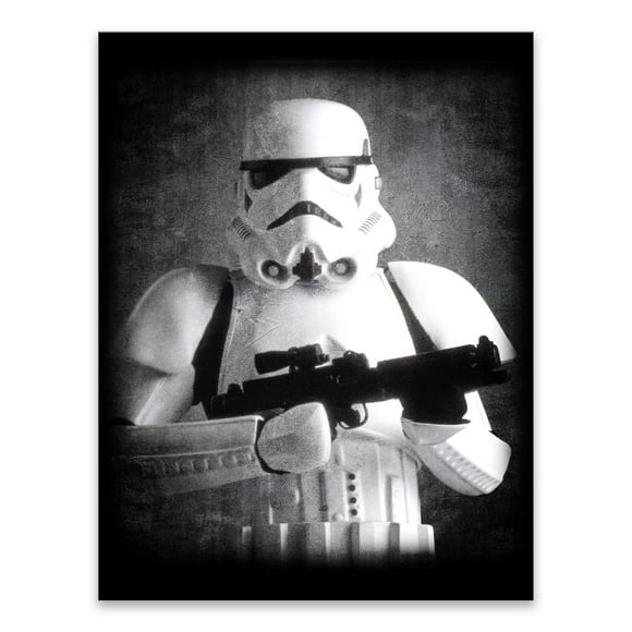 Artissimo Designs - Toile imprimée cadre final Stormtrooper - 6,5 x 8,5 x 5,5 x