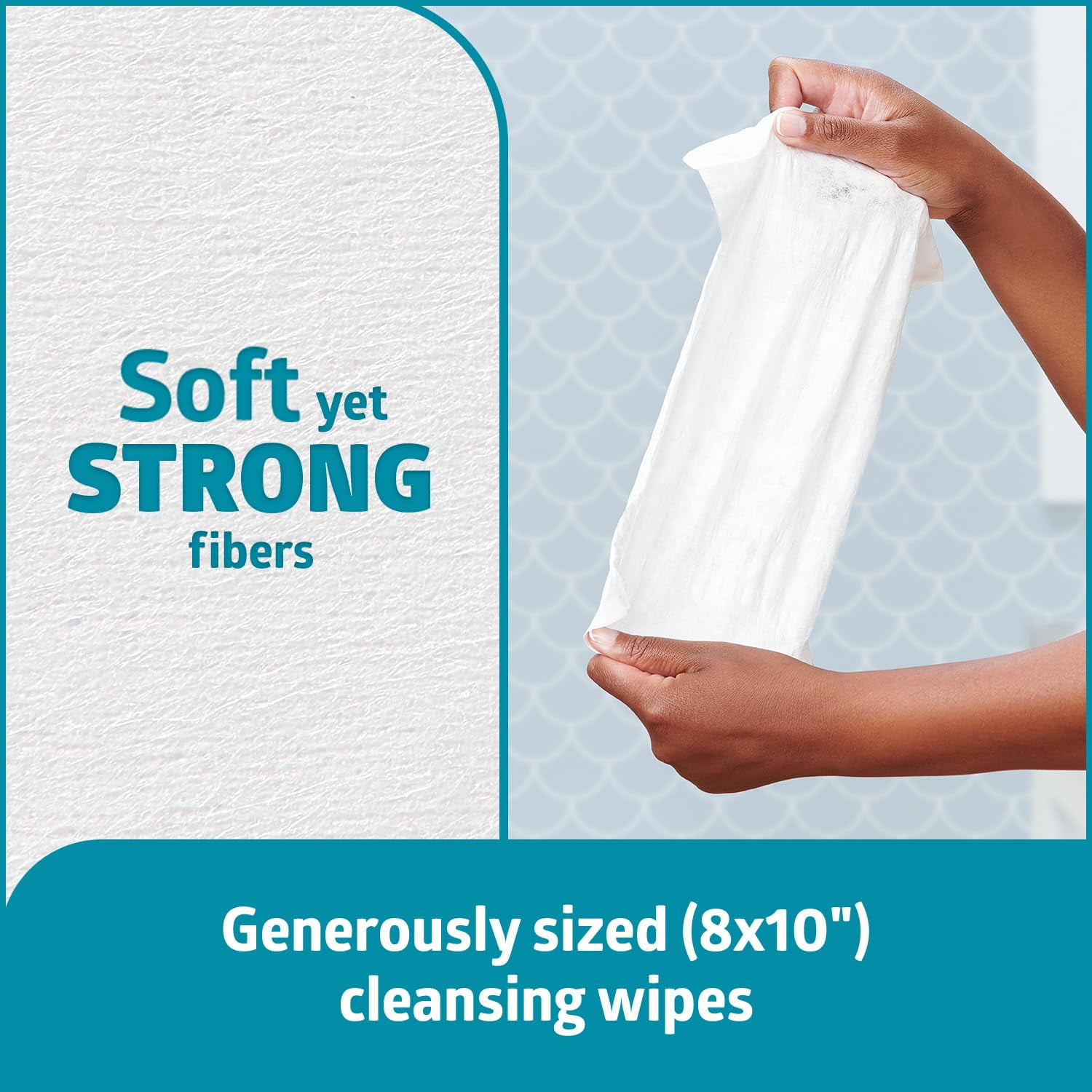 Medline ReadyFlush Scented Flushable Wipes for Adults, 24 Packs of 24 Wipes, 576 Total Wipes