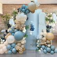 thumbnail image 5 of Kit de arco de guirnalda de globos dorados y azules burdeos para niños, decoración para fiestas de cumpleaños, baby shower, suministros para bodas, decoración con globos de látex, 5 of 5