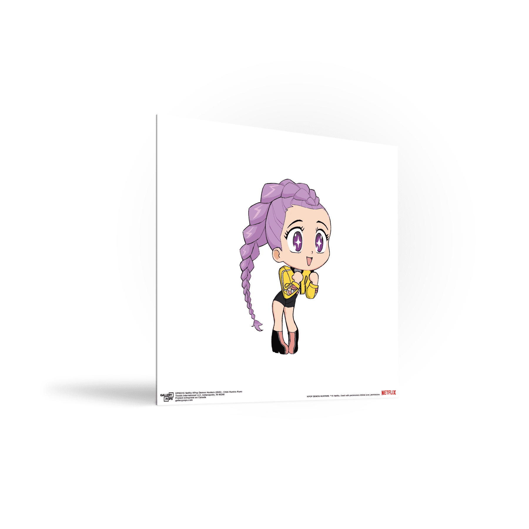Gallery Pops Netflix KPop Demon Hunters (2025) - Chibi Huntrix Rumi Wall Art