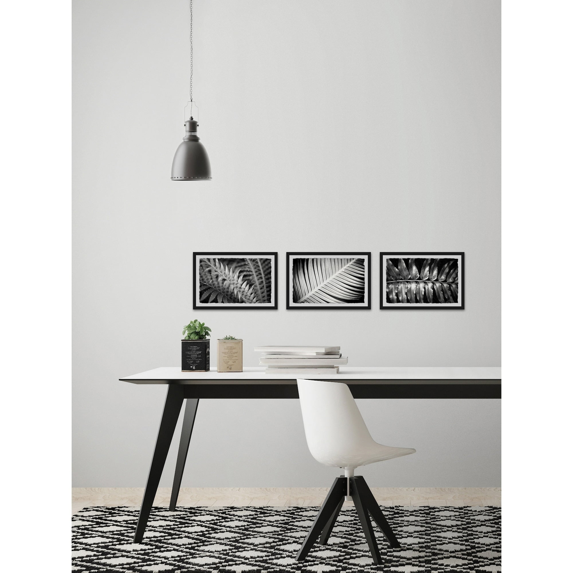 Leaf Types Triptych