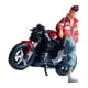 thumbnail image 5 of Maqueta de motocicleta a escala 1:64 con figura de resina, pintada a mano, figura de piloto en miniatura Chico, 5 of 9