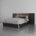 thumbnail image 1 of Onyx 3 Piece Bedroom Set, Walnut and Black, 1 of 4