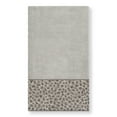 thumbnail image 2 of Authentic Hotel and Spa  Turkish Cotton Cheetah Jacquard Trim Light Grey 3-piece Towel Set, 2 of 4