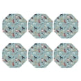 thumbnail image 2 of Disketp Animal Dog Funny Coasters,6 Pcs Leather Coasters With Holder, Perfect Housewarming Hostess Gifts,Protect Furniture From Water Marks Scratch And Damage, 2 of 9