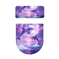 thumbnail image 2 of HELLHERO 2 Pack Toilet Top Cover for Hotel Whale Fits All Toilet Shapes Toilet Seat Lid Cover Set Soft, 2 of 8