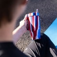 thumbnail image 3 of 32oz Silicone Humbler W/ Lid & Straw, The Patriot (Red, White, Blue), 3 of 6