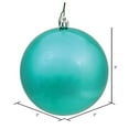 thumbnail image 2 of Vickerman N596842S 3 in. Teal Shiny Ball Ornament  32 per Box, 2 of 2