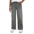 thumbnail image 5 of Levi Strauss Signature Little and Big Girls Wide Leg Jeans, Sizes 5-18, 5 of 7