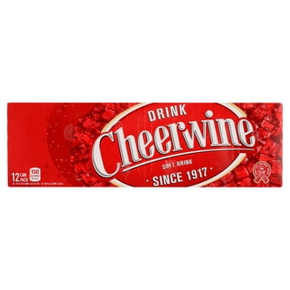 Cheerwine Soft Drink 16.9 Fl Oz Bottles Pack, Classic Flavor Since