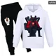 thumbnail image 3 of Juego SKIBIDI TOILET Ropa para niños Sudadera con capucha informal + Pantalones Conjunto de 2 piezas Ropa deportiva para niñas Chándal para bebés Ropa para niños, 3 of 5