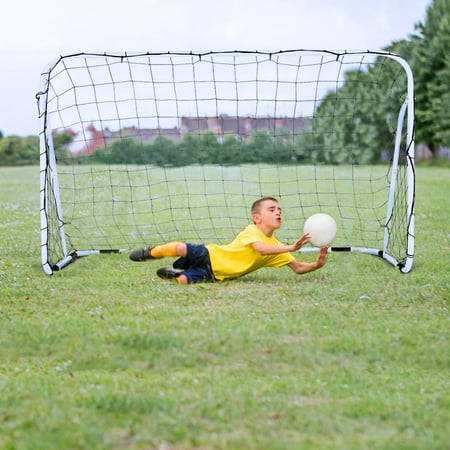 6 X 4 Steel Football Soccer Goal Net Gate Backyard Sports