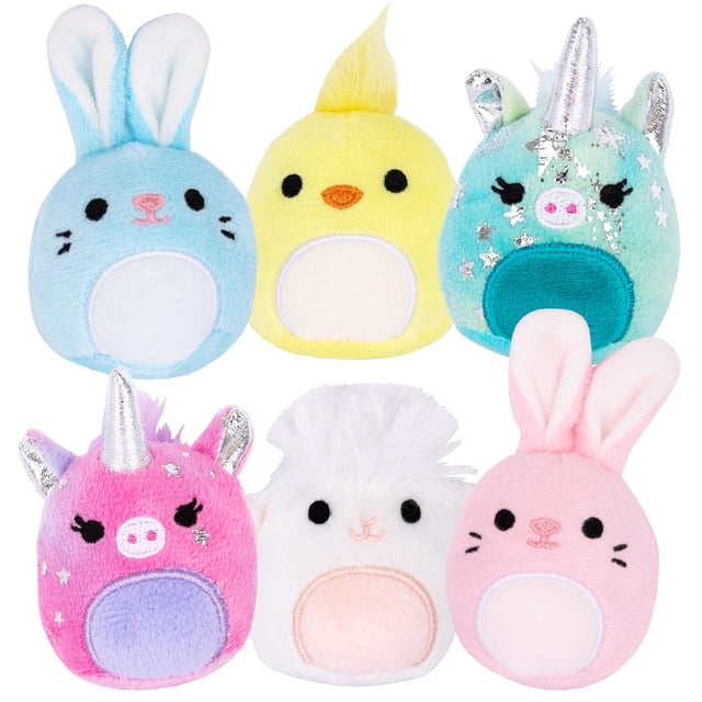 Set de 6 animales de peluche ArtCreativity para niños mayores de 3 años