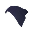 thumbnail image 2 of Top Headwear GI Long Ribbed Slouch Watch Waffle Beanie - Navy, 2 of 2