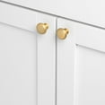 thumbnail image 3 of GlideRite 1.125 in. Round Ring Classic Cabinet Knobs, Satin Gold, Pack of 25, 3 of 3