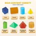 thumbnail image 4 of DIY Solid Geometry Book for Elementary School Students, Interactive String Model to Learn Shapes, Volume & Area, Educational Thinking Puzzle Toy Game, 4 of 8