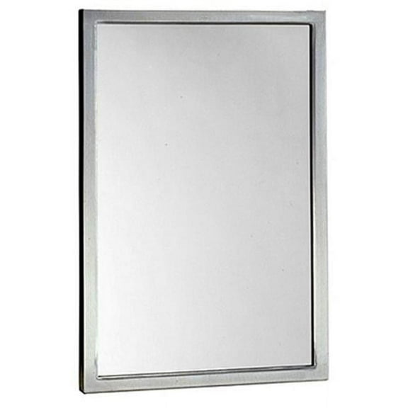 Bobrick B-290 1830 - Welded-Frame Mirror 18"x30"