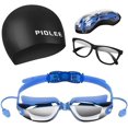thumbnail image 1 of Swimming FYBTO Set, Swim Cap Anti Fog UV Sunglasses Swim Goggle Kit 3pcs, 1 of 6