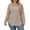 Coffee, variant on NISVIYA Women Tunic Tops Square Neck Blouse Long Puff Sleeves Shirts Loose Fit Sweater Casual Tops Fall Fashion